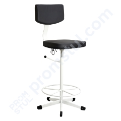 Стілець промисловий СТУ-11.1к високий, зйомні спинка сидіння 