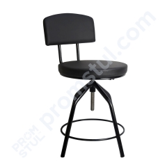 Стілець промисловий СКВ-7.1 гвинтовий, шкірзамінник