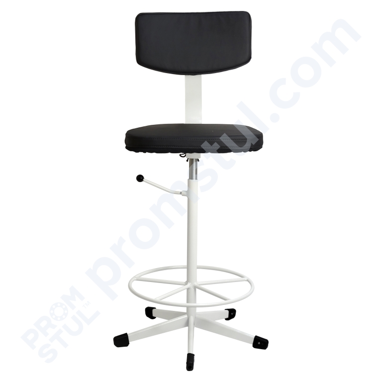 Стул производственный СТУ-11.1к высокий, съемная спинка сиденья