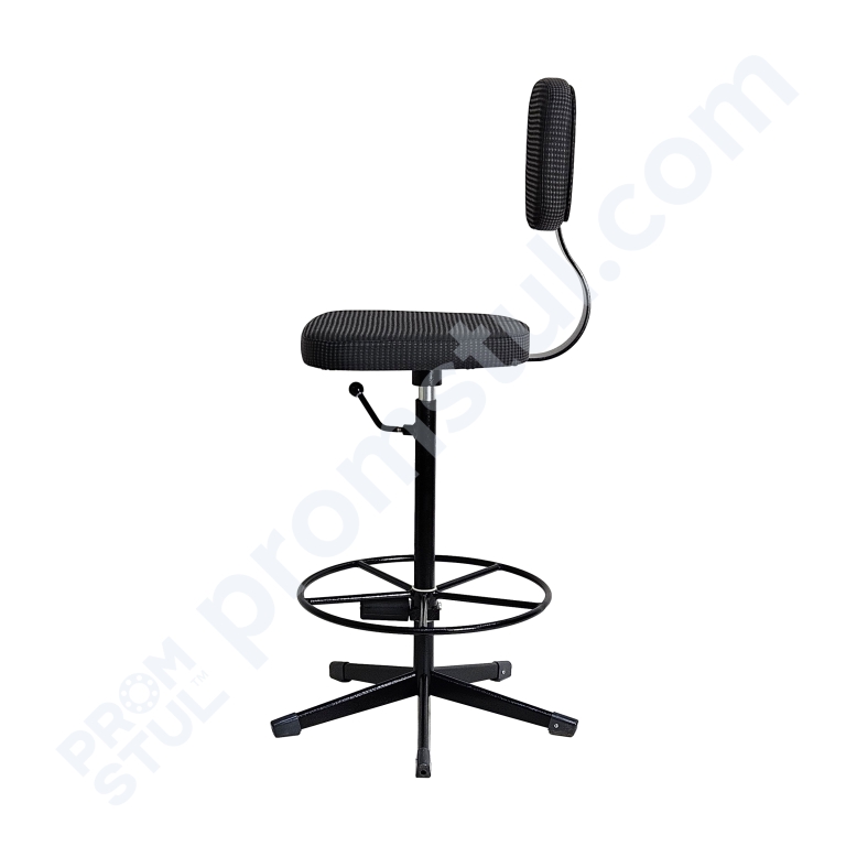  Стул для закройщика СТУ-1м с подвижным кругом для ног