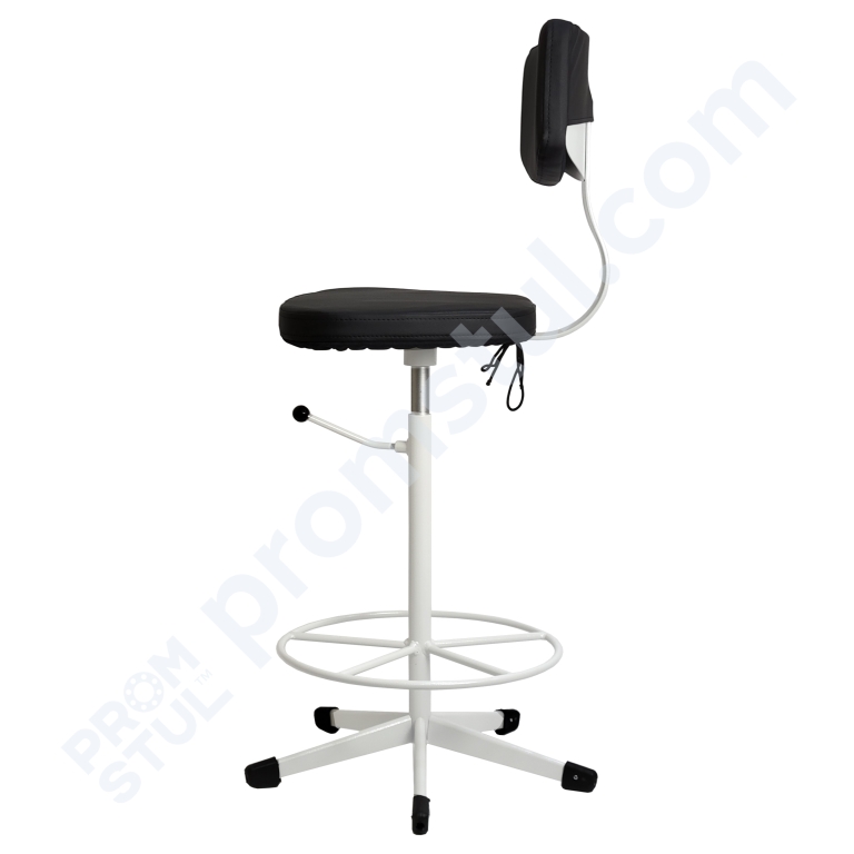 Стул производственный СТУ-11.1к высокий, съемная спинка сиденья