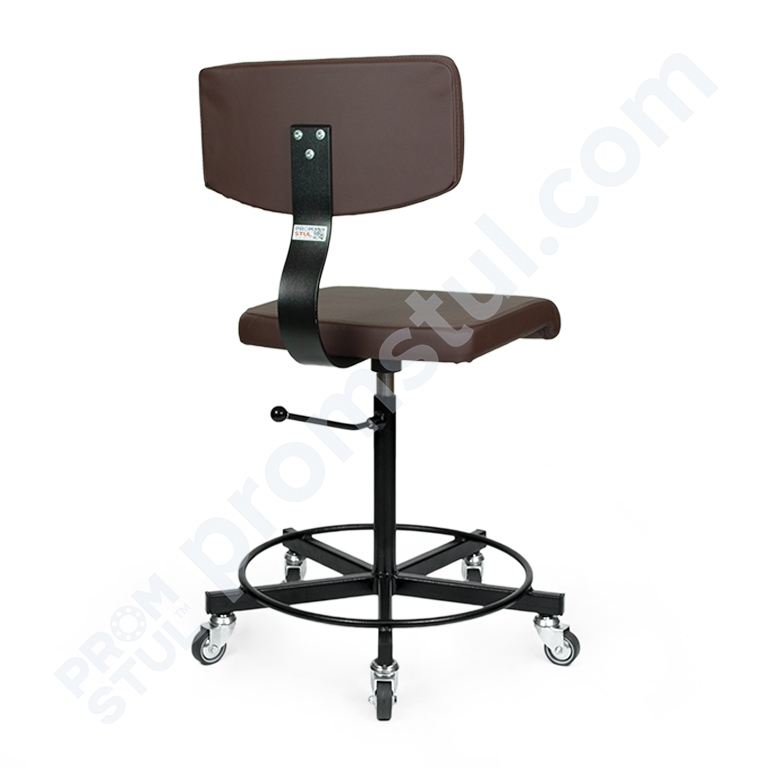 Стул промышленный СП-4.1р мягкий на колесах