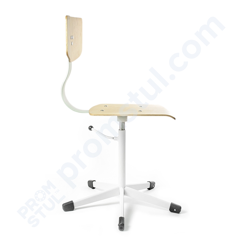 Стілець промисловий СТ-2 дерев’яне сидіння