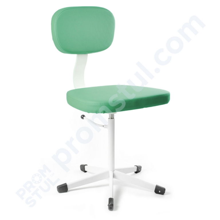 Стілець промисловий СТ-1.1 м’який шт.шкіра