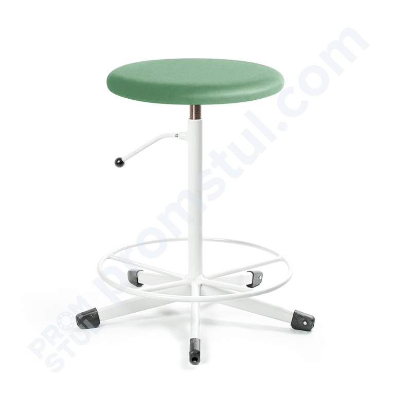 Табурет лабораторний ТТС-3.1к напівжорсткий підставка-коло